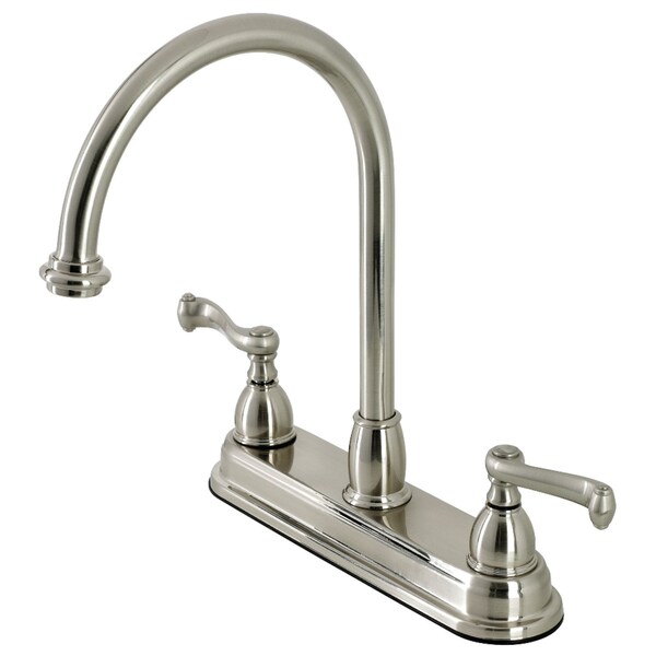 KB3748FL 8" Centerset Kitchen Faucet, Brushed Nickel